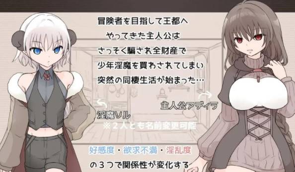 图片[2]-【养成SLG/同居睡J】淫魔生活V1.1 AI汉化+全CG [PC+338M]-破次元