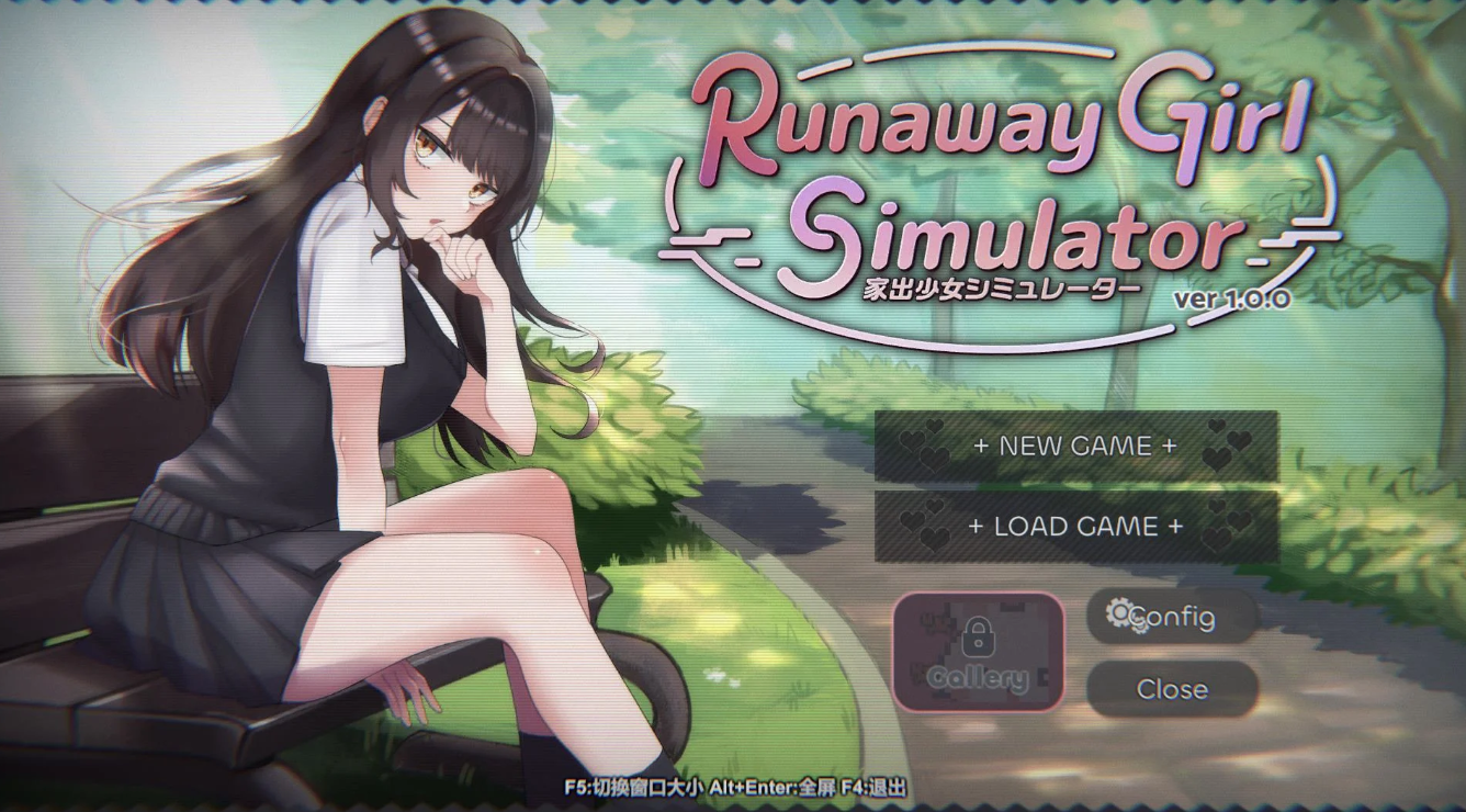 【互动SLG/3D作品/动态/PC】家出少女模拟器 Runaway Girl Simulator 官方中文版 [PC]-破次元